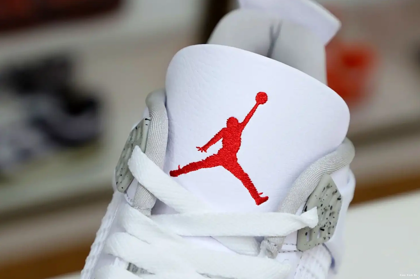 OREO' RETRO JORDAN 'WHITE AIR 4 Kimikick 0416